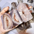 1PC Random High Quality Geode Agate Point,Natural Crystal Point,Decoration,Gemstone Jewelry,Glitter,Christmas Gift.