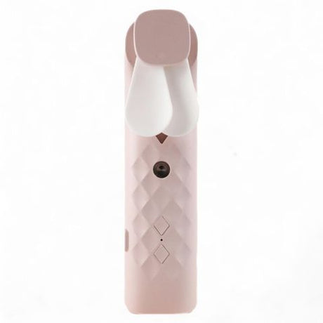 Pink Nano Mist Face Fan & Spray – USB Rechargeable
