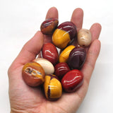 1/2Lb Mookaite Natural Tumbled Stones Bulk Healing Crystals Reiki Gemstones Supplies Wicca Energy Specimen Aquarium Decoration
