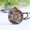 Tree of Life Orgonite Pyramide Amethyst Obsidian Stone Pyramid Crystal Healing Reiki Energy Orgone Collection