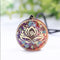 Tree of Life Orgonite Pyramide Amethyst Obsidian Stone Pyramid Crystal Healing Reiki Energy Orgone Collection