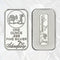 10/20Pcs Scottsdale Silver Bars Replica Silver One Troy Ounce Silver Bullion Iron Silver-Plated Craft Gifts