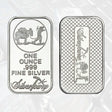 10/20Pcs Scottsdale Silver Bars Replica Silver One Troy Ounce Silver Bullion Iron Silver-Plated Craft Gifts