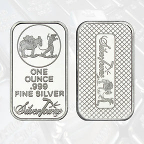 10/20Pcs Scottsdale Silver Bars Replica Silver One Troy Ounce Silver Bullion Iron Silver-Plated Craft Gifts