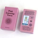 Pink Learning Tarot – 78 Cards with Keywords for Beginners – view 2