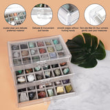 Acrylic Rock Collection Display Case – Collectibles, Crystals, Fossils Storage B