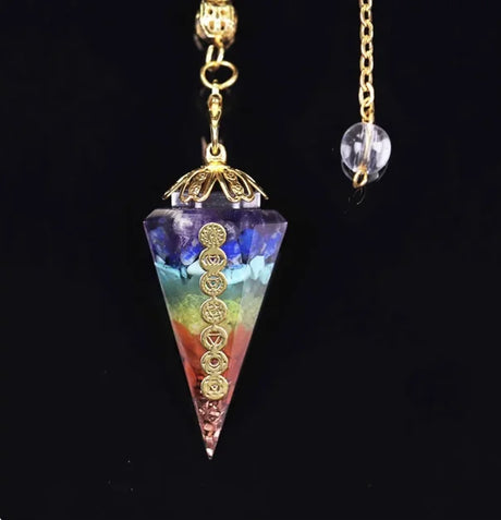 Tree of Life Orgonite Pyramide Amethyst Obsidian Stone Pyramid Crystal Healing Reiki Energy Orgone Collection
