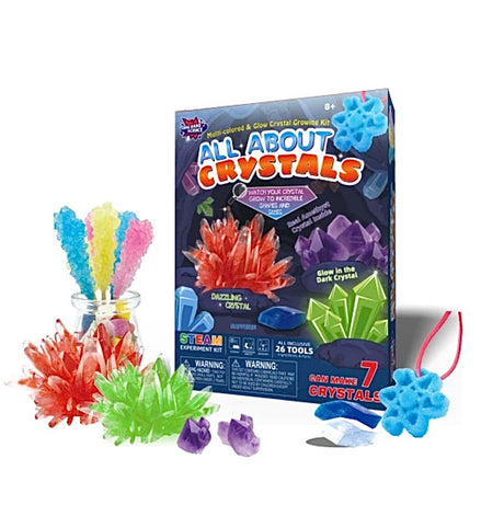 Big Bang Science - Crystal Growing Kit, Crystal Starter Kit, DIY Craft Kit Educational Toy, Sceince Toy, Boys Girls Birthday, Christmas Gift