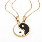 Yin Yang Matching Necklace Set – Couples & Best Friends – view 3