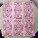 Pink Learning Tarot – 78 Cards with Keywords for Beginners – view 6
