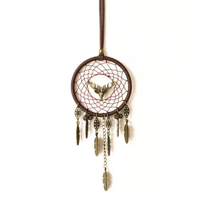 Vintage feather dream catcher ornament