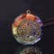 Tree of Life Orgonite Pyramide Amethyst Obsidian Stone Pyramid Crystal Healing Reiki Energy Orgone Collection