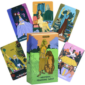 Neoteric Feminine pastel pink tarot deck