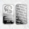 10/20Pcs Scottsdale Silver Bars Replica Silver One Troy Ounce Silver Bullion Iron Silver-Plated Craft Gifts