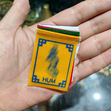 Tibetan Prayer Flags – Traditional Five-Element Wind Horse Flags – view 4