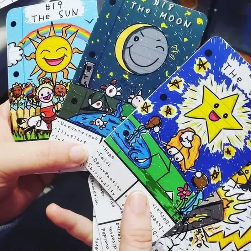Doodle Tarot – Cartoon-Style 78-Card Deck – view 2