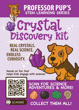Real Crystal Discovery Kit for Kids: STEM Science & Learning Toy