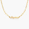 Full Silver Vintage Name Necklace - Silver Name Necklace