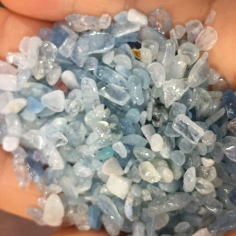 Natural Stone Gravel Beads – Mixed Colors 3-9mm (20g/50g/100g)