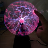 Electrostatic Ball Induction Glow Ball Plasma Ball 5-8 Inch Red and Blue Ball Science Museum Exhibition Ball Lightning Ball