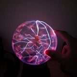 Electrostatic Ball Induction Glow Ball Plasma Ball 5-8 Inch Red and Blue Ball Science Museum Exhibition Ball Lightning Ball