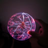 Electrostatic Ball Induction Glow Ball Plasma Ball 5-8 Inch Red and Blue Ball Science Museum Exhibition Ball Lightning Ball