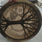 Vegan Shamanic Hand Drum – 10 Inch with Mallet
