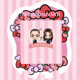 Sanrio Tamagotchi Uni Faceplate – Kawaii Silicone Protective Sticker for Tamagotchi Devices