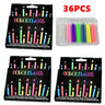 Color Flame Birthday & Christmas Candles – 6pcs / 12pcs | Super Bright, Eco-Friendly & Fun for Kids