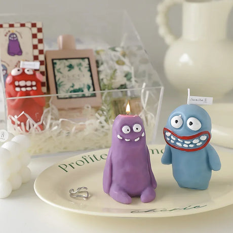 Clay Man Monster Candles – Funny Handmade Aromatherapy Gift Candles