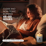Sage and Palo Santo Candle – 50-Hour Long Lasting Soy Candle with Essential Oils