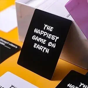 The Happiest Game ON Earth Card Games for Adults and Family, Party Games for Game Night Board Game