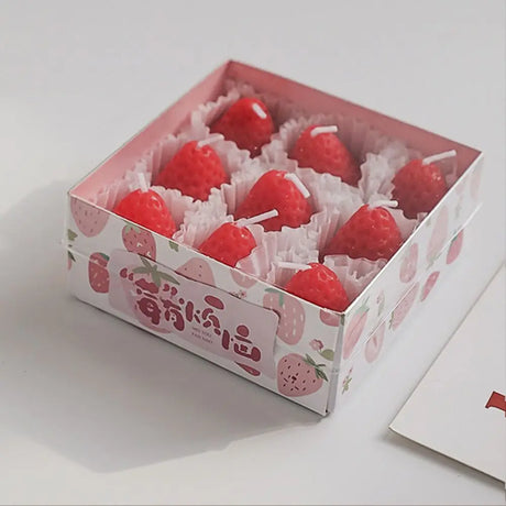 Strawberry Soy Wax Scented Candles