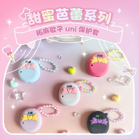 New Bow Tie Tamagotchi Uni Case – Soft Drop Protection for Your Digital Pet