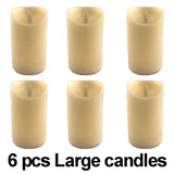Flameless LED Candle – Warm Glow for Home & Festive Decor