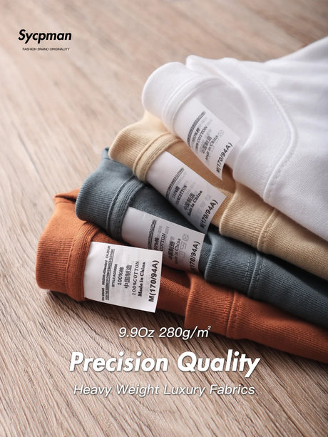Oversized Heavy T-Shirt – 9.9oz 280gsm Cotton (Men's)
