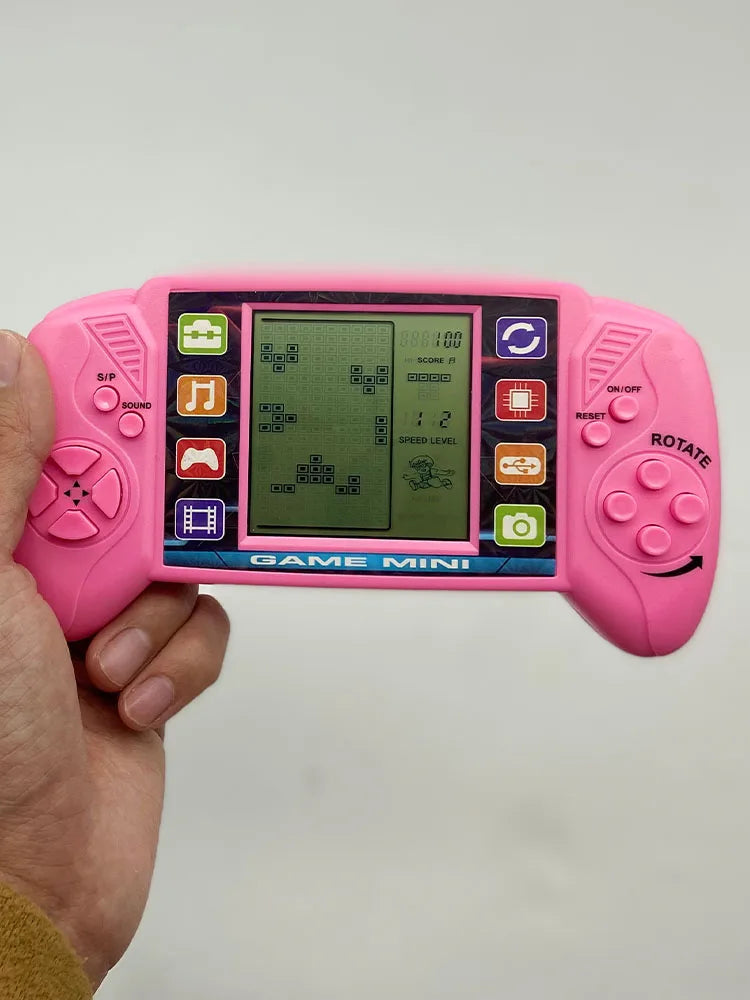 1pcs Toys Handheld Game Console Classic Childhood Gift Big Screen Game Console BRICK GAME Handheld Game Players Electronic Game