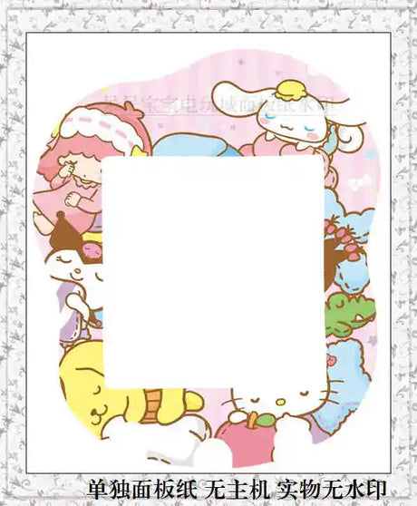 Sanrio Tamagotchi Uni Faceplate – Kawaii Silicone Protective Sticker for Tamagotchi Devices