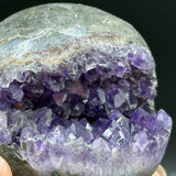 Amethyst Geode Sphere – Natural Open Crystal Ball – view 5