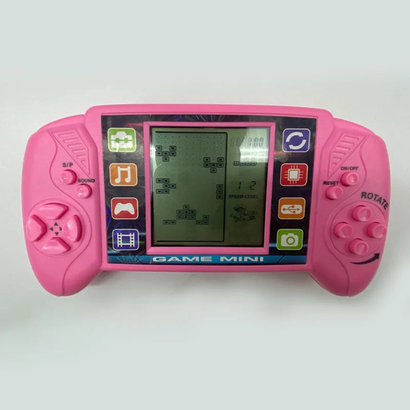 1pcs Toys Handheld Game Console Classic Childhood Gift Big Screen Game Console BRICK GAME Handheld Game Players Electronic Game