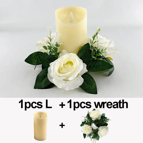 Flameless LED Candle – Warm Glow for Home & Festive Decor