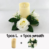 Flameless LED Candle – Warm Glow Decorative Light for Home, Ramadan, Eid, and Party Decor