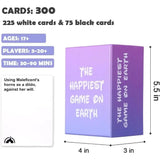 The Happiest Game ON Earth Card Games for Adults and Family, Party Games for Game Night Board Game