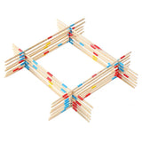 Pick Up Sticks Wooden Game – Classic Mikado Family Fun