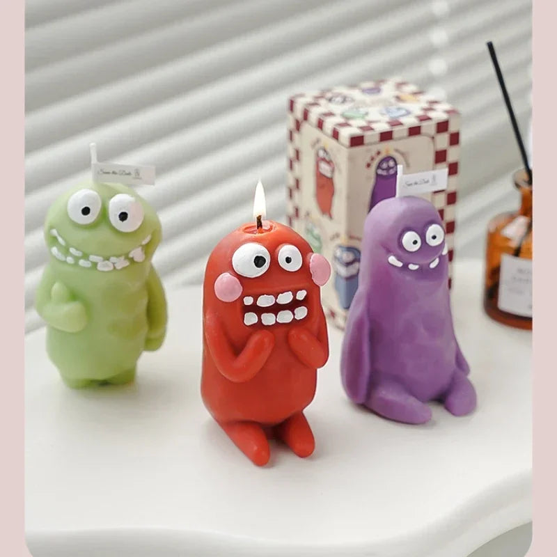 Clay Man Monster Candles – Funny Handmade Aromatherapy Gift Candles