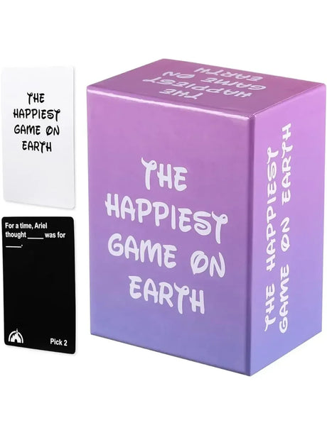 The Happiest Game ON Earth Card Games for Adults and Family, Party Games for Game Night Board Game