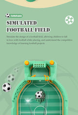 Football Table Mini Tabletop Interactive Game, Soccer Tabletops Competition Sports Games Desktop Catapult Toys for Family Game
