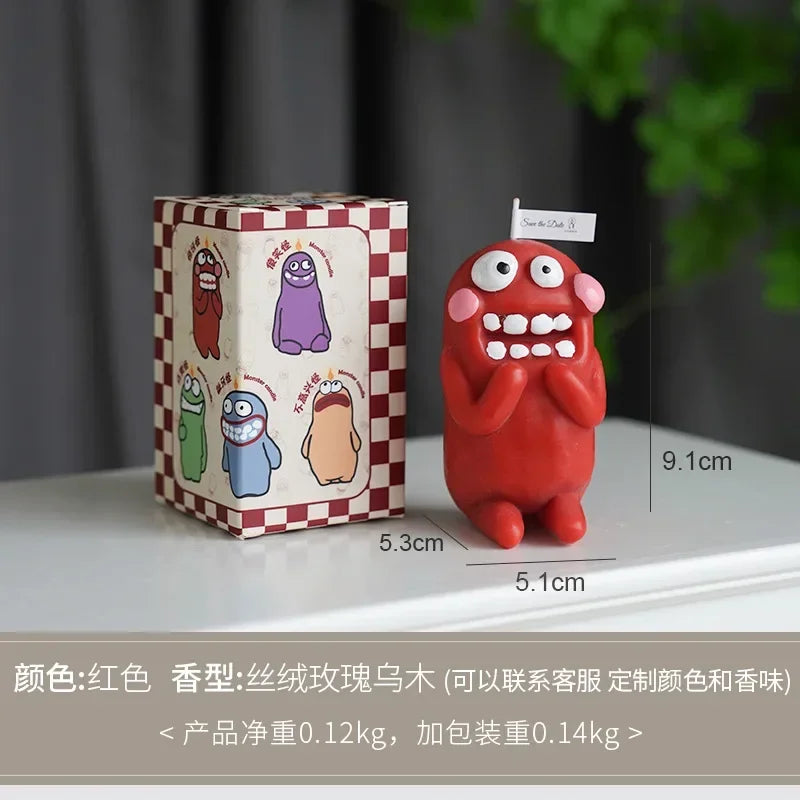 Clay Man Monster Candles – Funny Handmade Aromatherapy Gift Candles