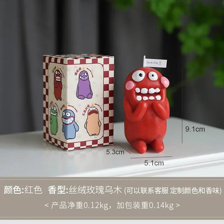 Clay Man Monster Candles – Funny Handmade Aromatherapy Gift Candles