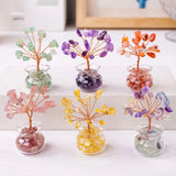 Mini Crystal Chakra Tree – Natural Gemstone Healing Ornament